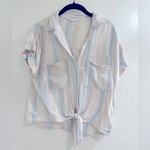 Bella Dahl Short Sleeve Button Down